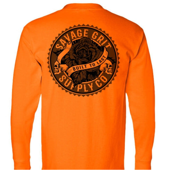 Bright Orange - BACK